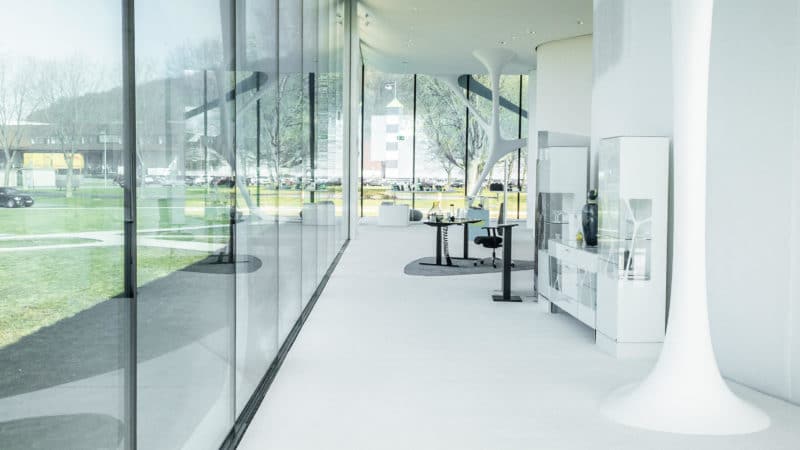 Leonardo Glass-Cube in Bad Driburg von innen 3